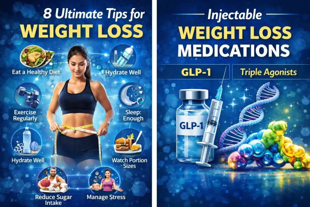 advanced weight loss peptides mechanism glp1 tirzepatide
