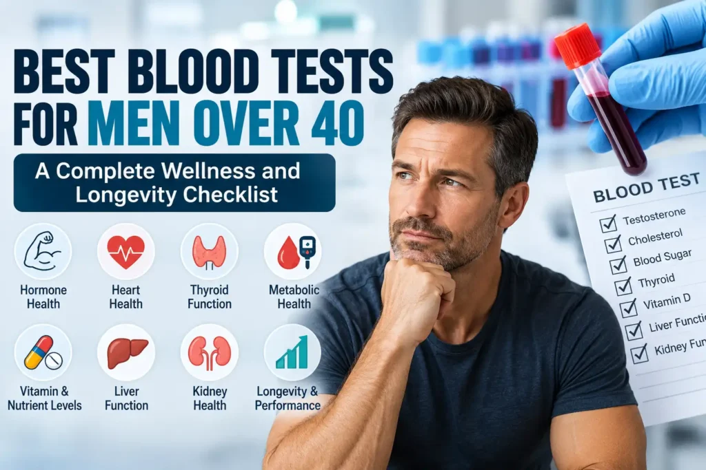 best blood tests for men over 40