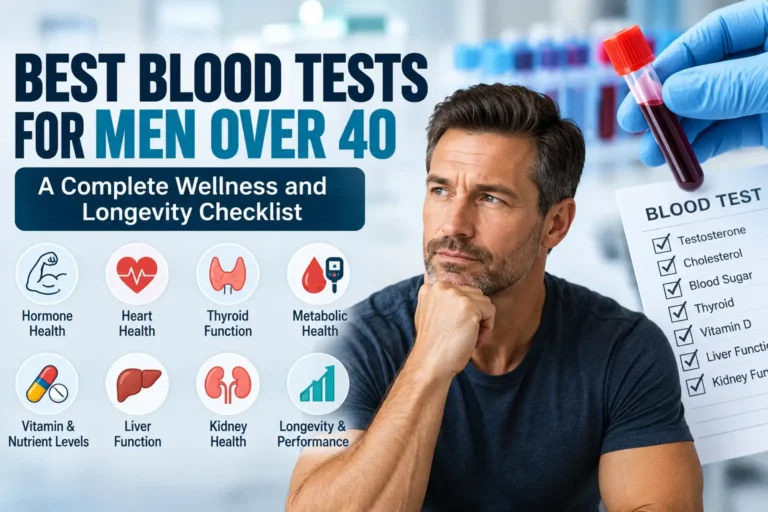 best blood tests for men over 40